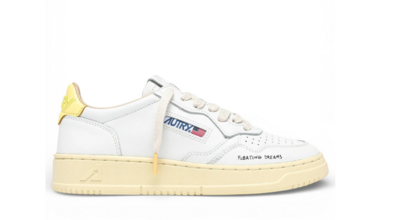 Zapatillas Autry blanca amarillo